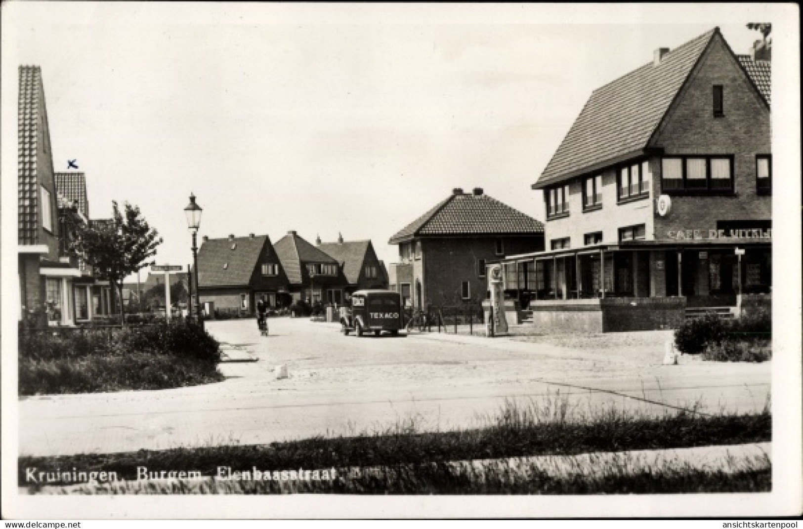 CPA Kruiningen Zeeland, Burgem. Elenbaasstraat