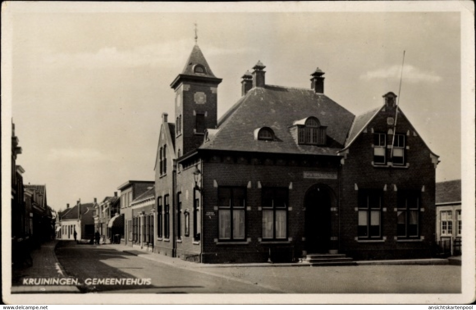 CPA Kruiningen Zeeland, Gemeentehuis