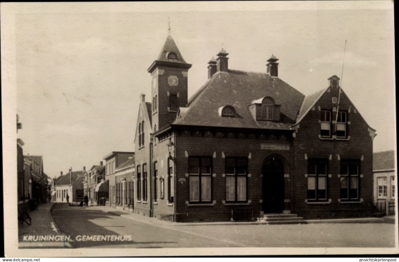 CPA Kruiningen Zeeland, Gemeentehuis
