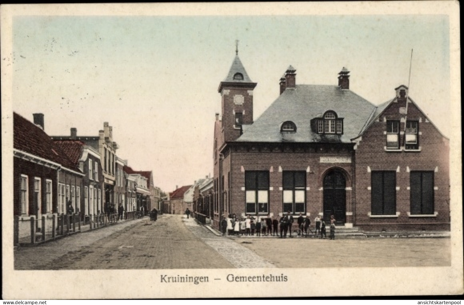 CPA Kruiningen Zeeland, Gemeentehuis