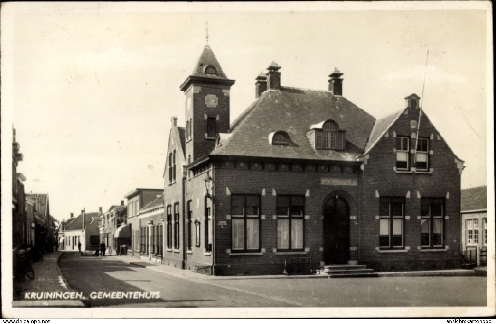 CPA Kruiningen Zeeland, Gemeentehuis