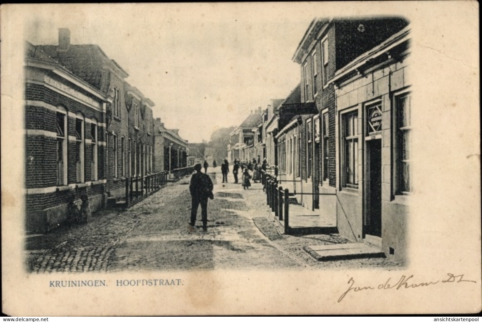 CPA Kruiningen Zeeland, Hoofdstraat