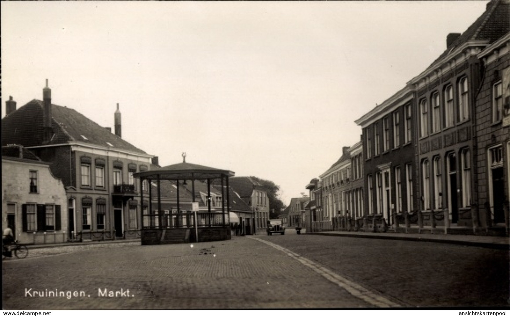 CPA Kruiningen Zeeland, Markt