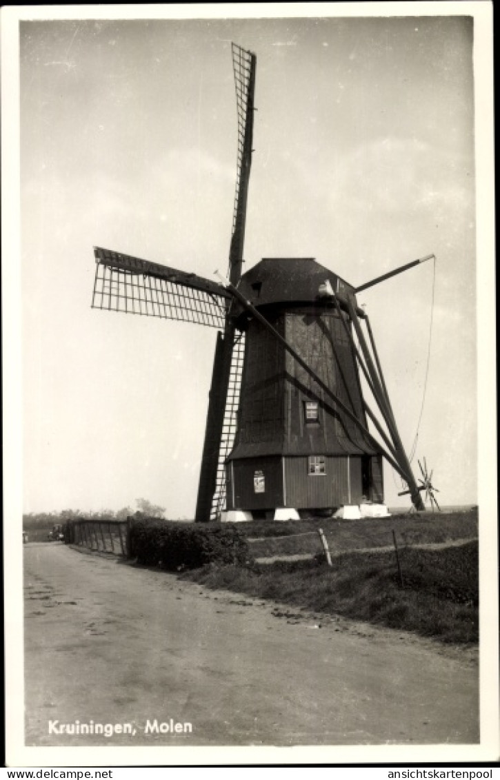 CPA Kruiningen Zeeland, Molen, Windmühle
