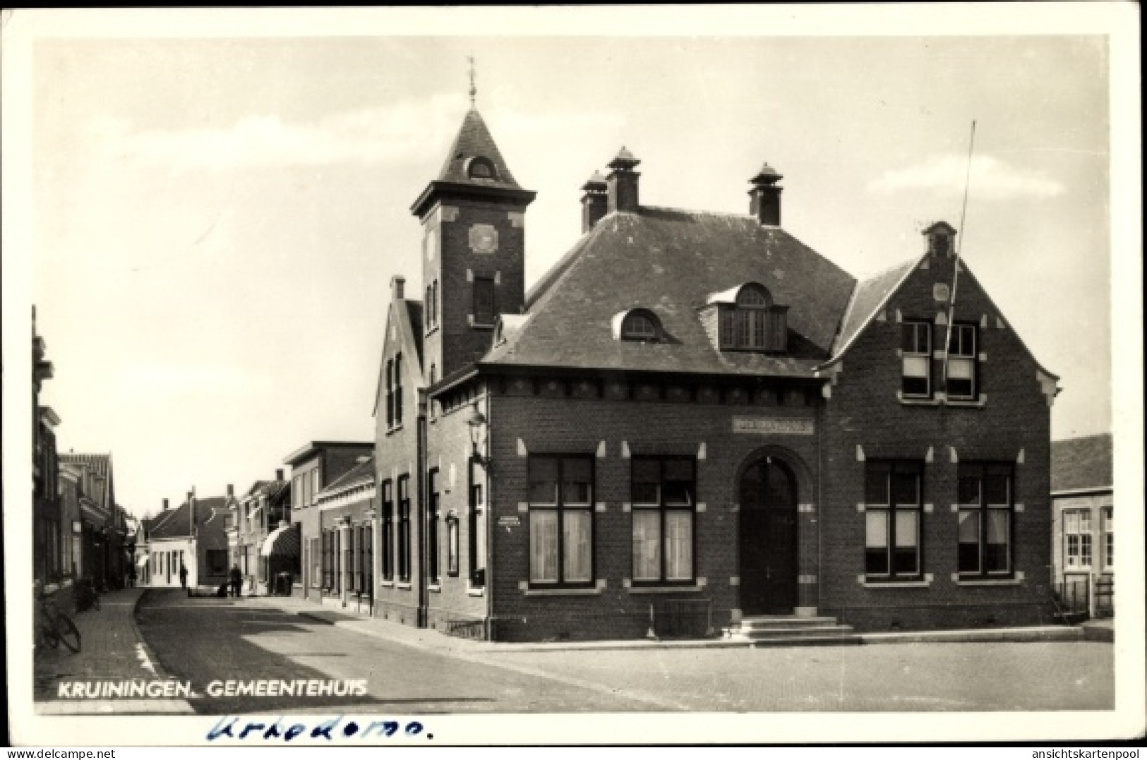CPA Kruiningen Zeeland, Rathaus