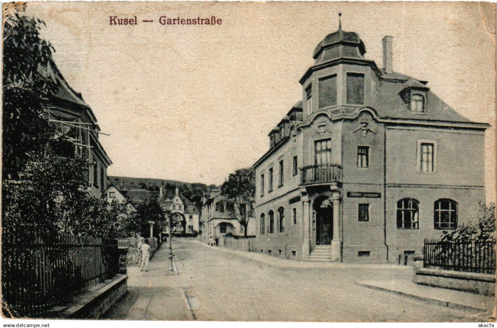 CPA Kusel - Gartenstrasse GERMANY (914792)