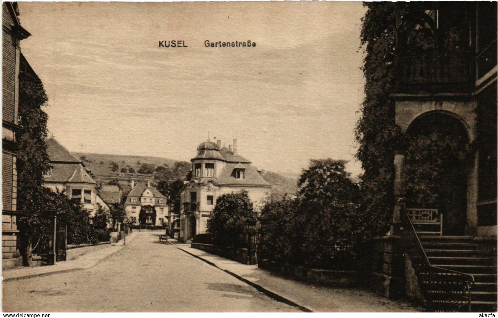 CPA Kusel - Gartenstrasse GERMANY (914793)