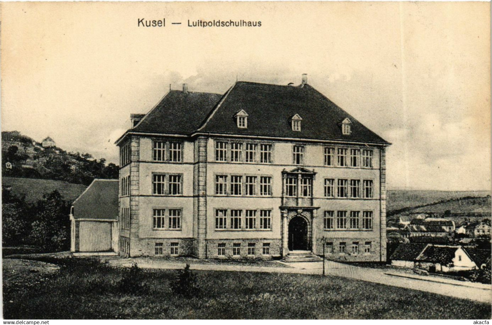 CPA KUSEL - Luitpoldschulhaus GERMANY (914188)
