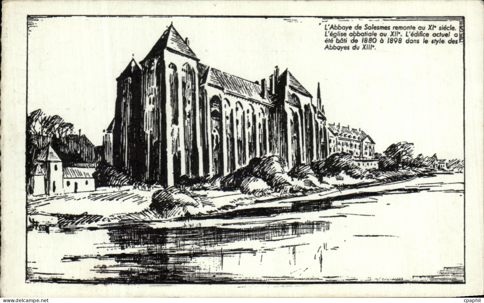 CPA L'Abbaye de Solesmes