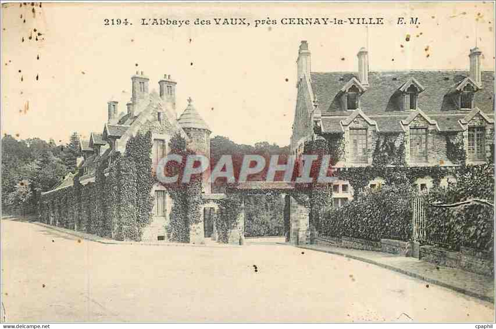 CPA l'Abbaye des Vaux pres Cernay-la-Ville