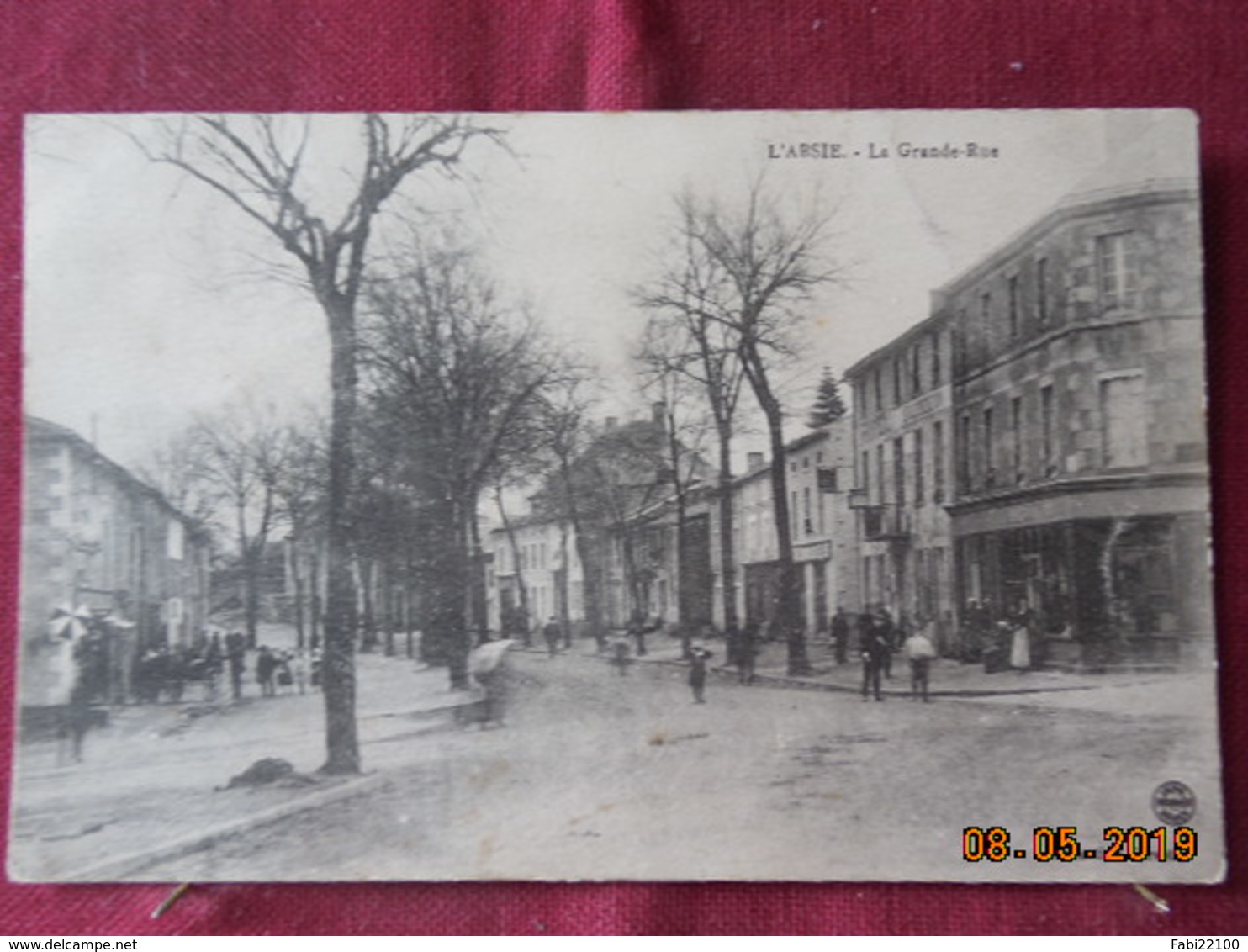 CPA - L'Absie - La Grande-Rue