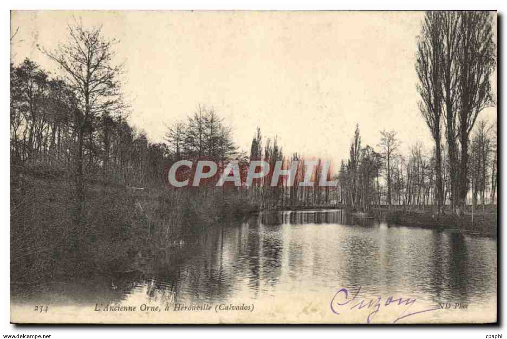 CPA L'Ancienne Orne A Herouville