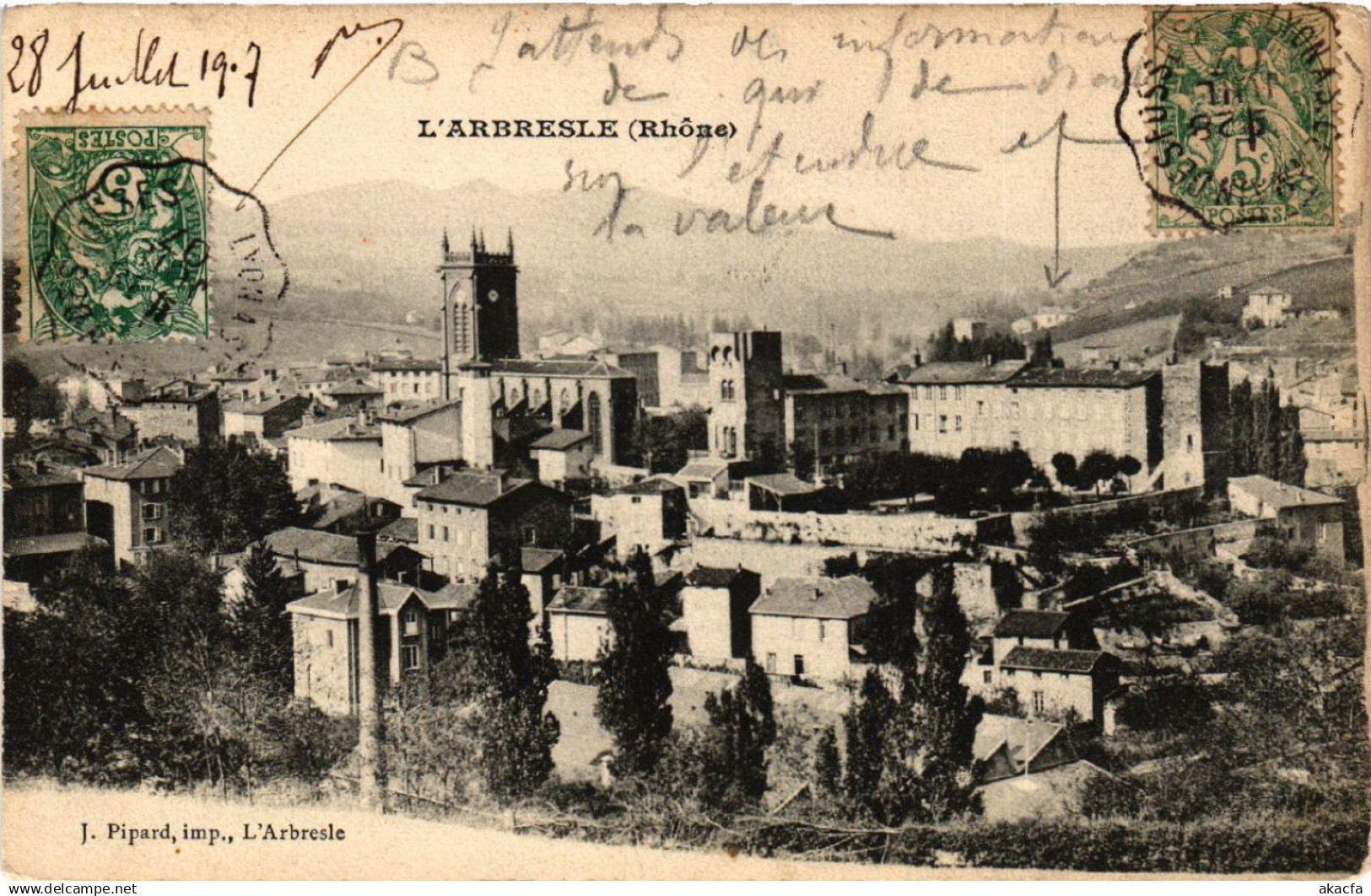 CPA L'ARBRESLE (444408)
