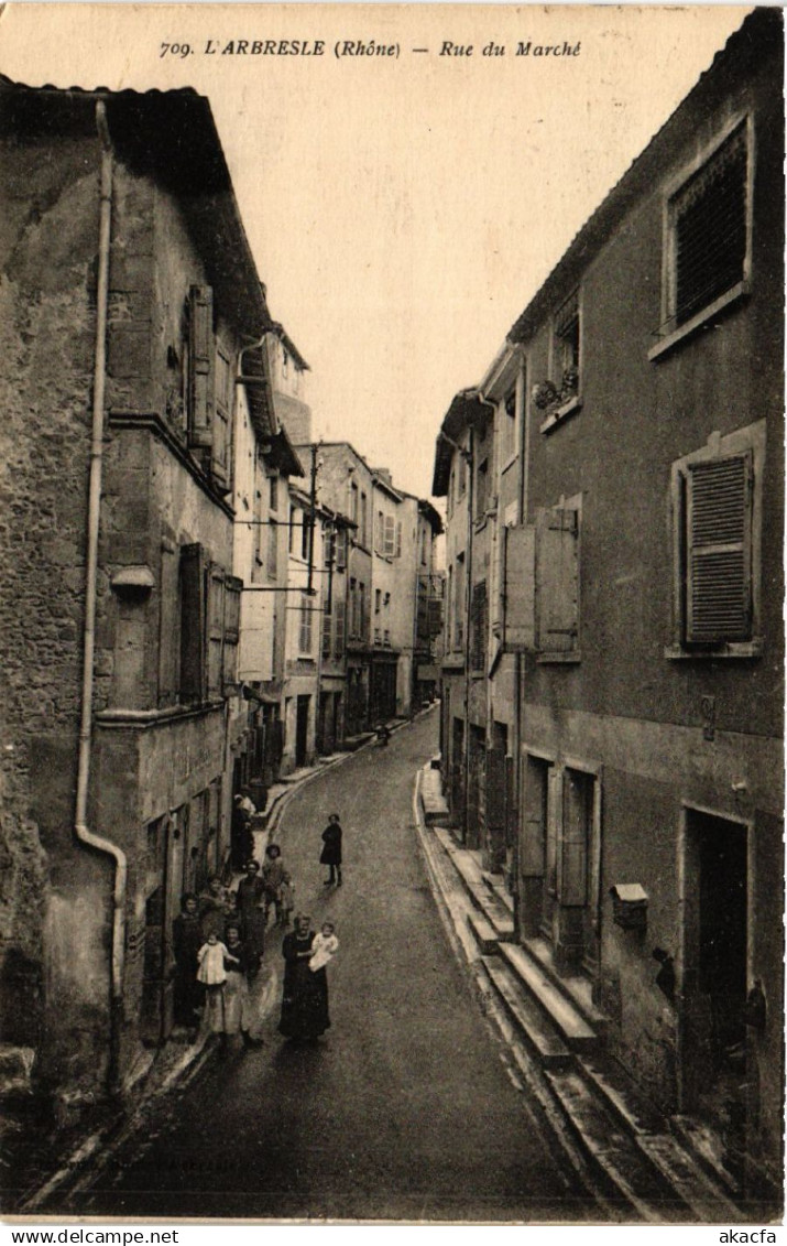 CPA L'ARBRESLE - Rue du Marché (450683)
