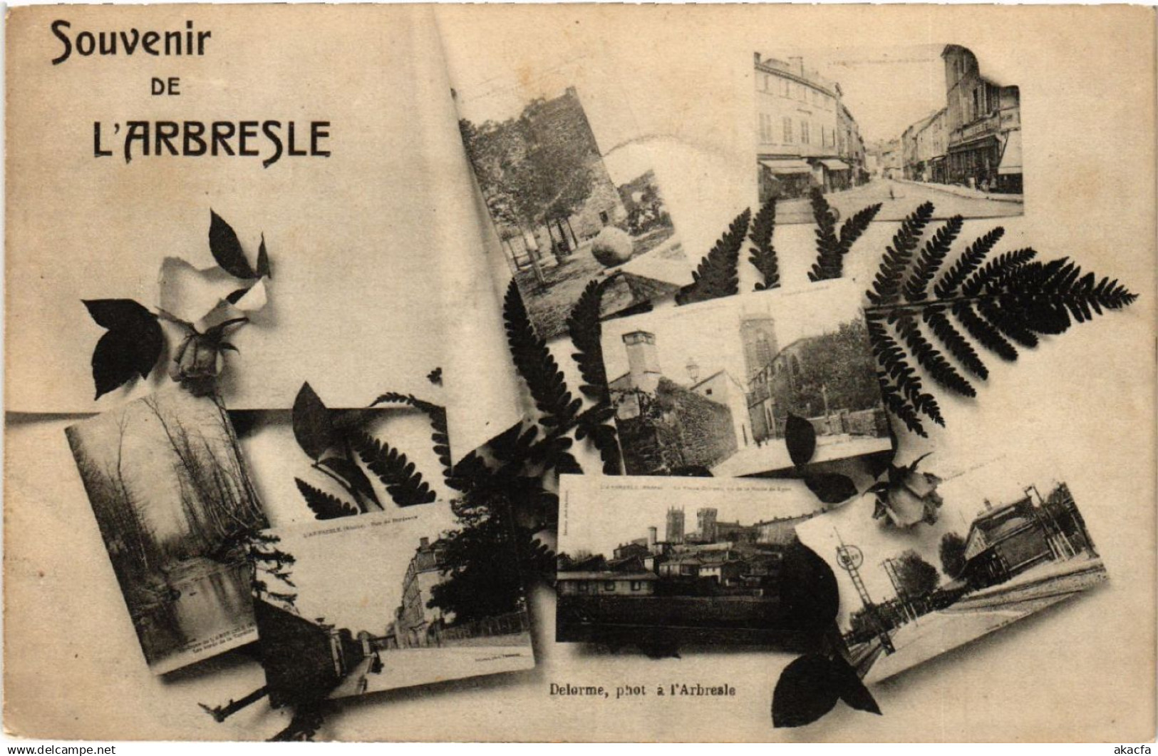 CPA L'ARBRESLE Souvenir (444392)