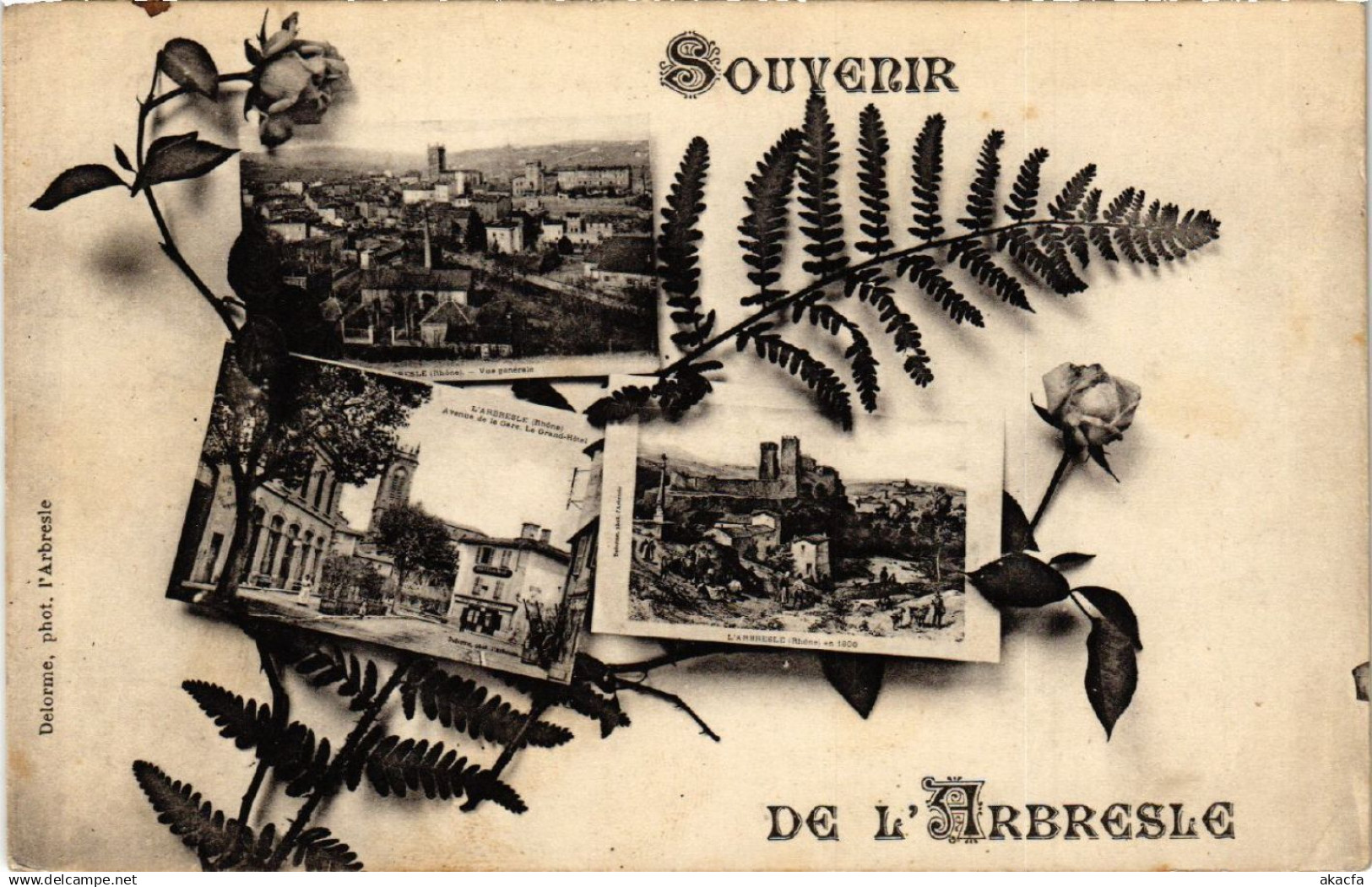 CPA L'ARBRESLE Souvenir (444414)