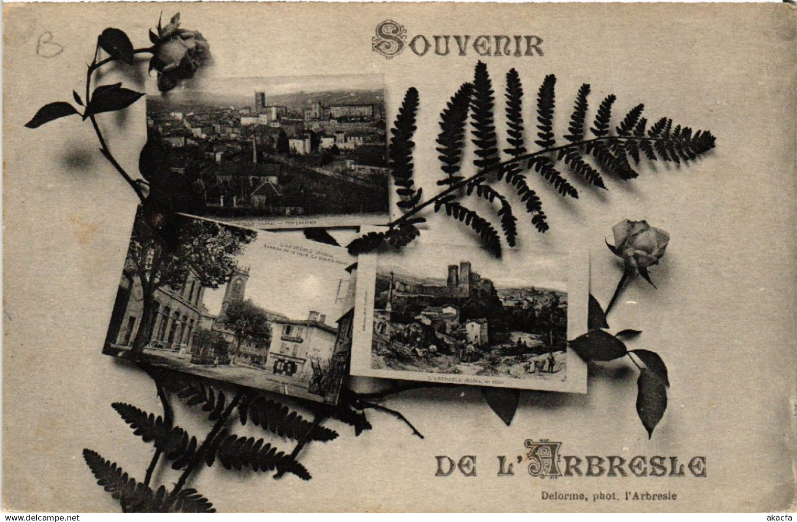 CPA L'ARBRESLE Souvenir (444419)