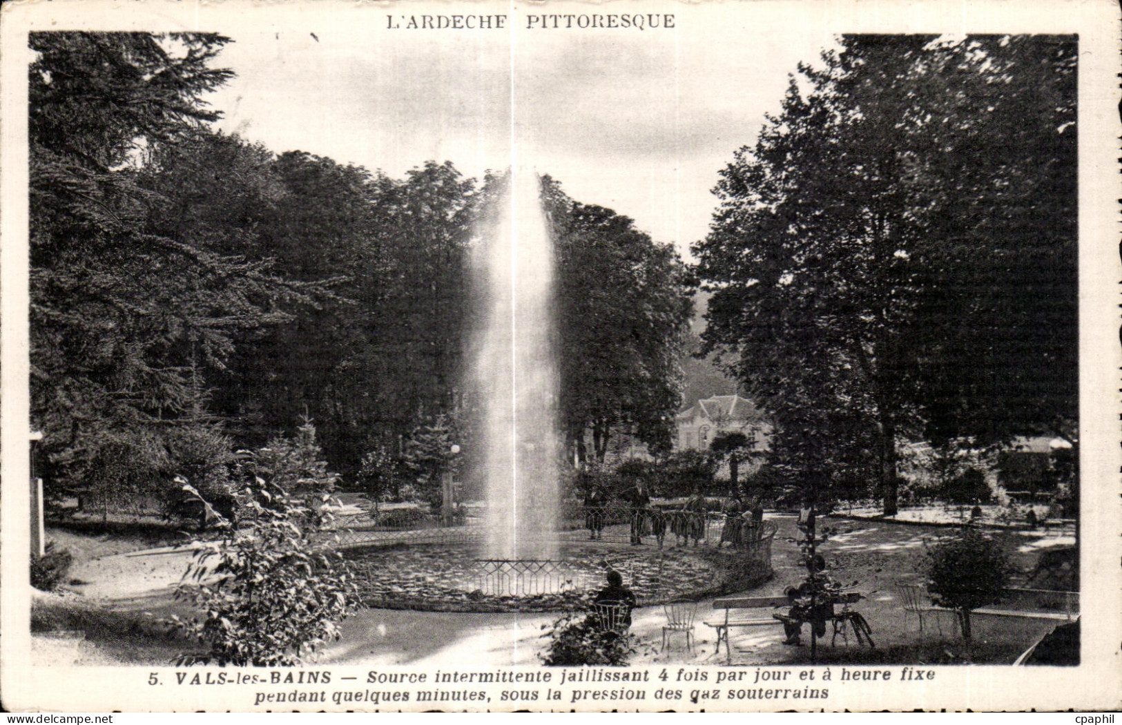 CPA L Ardeche Pittoresque Vals les Bains