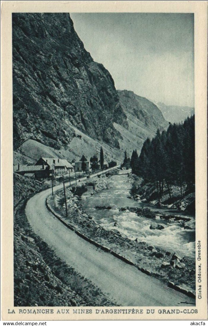 CPA L'ARGENTIERE-la-BESSEE La Romanche aux Mines-d'Argentiere (1199435)