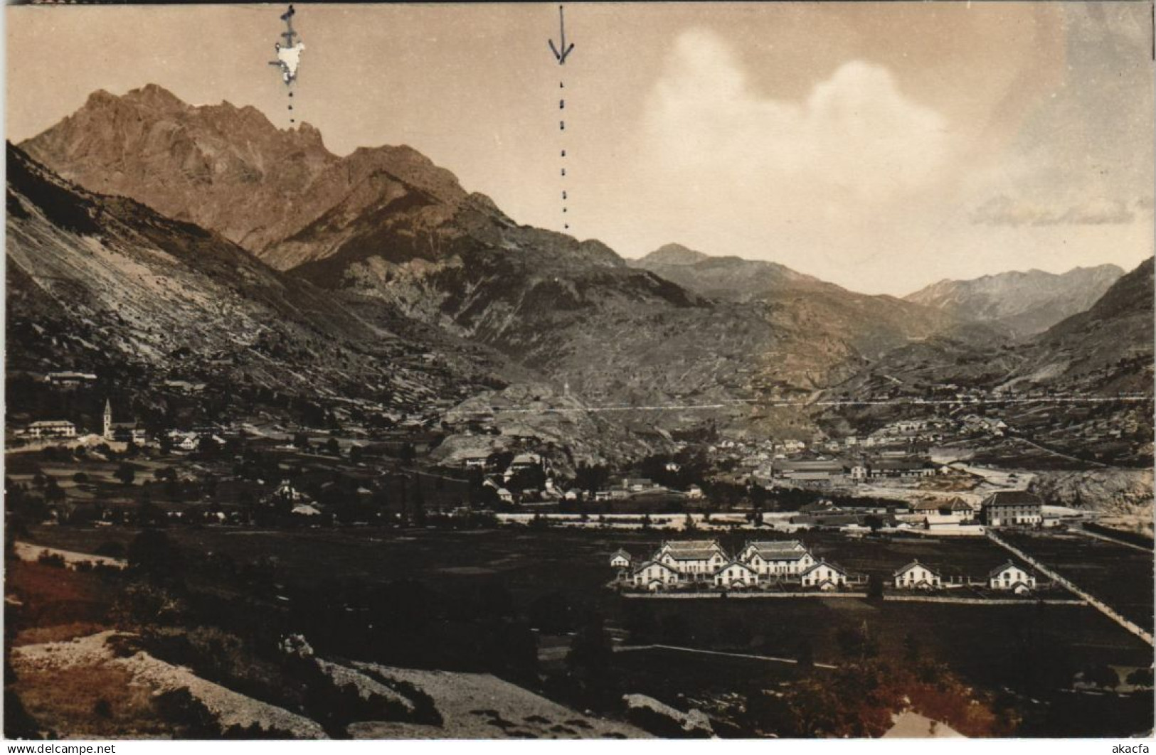 CPA L'ARGENTIERE-la-BESSEE Vue Panoramique (1198874)