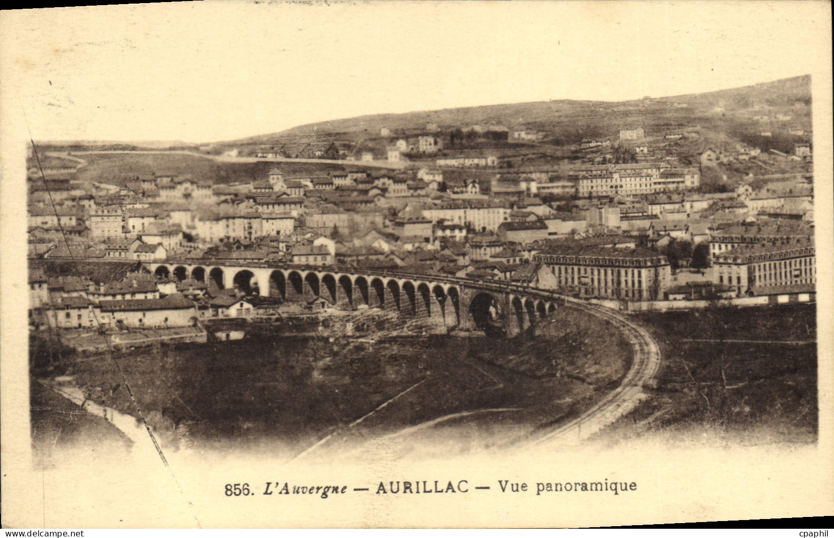 CPA L'Auvergne Aurillac Vue panoramique