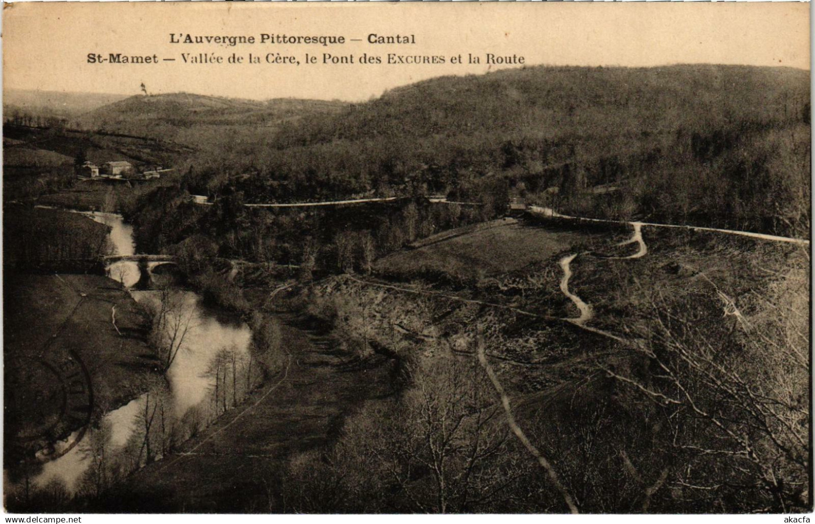 CPA L'Auvergne Pittoresque St-Mamet Cantal (101166)