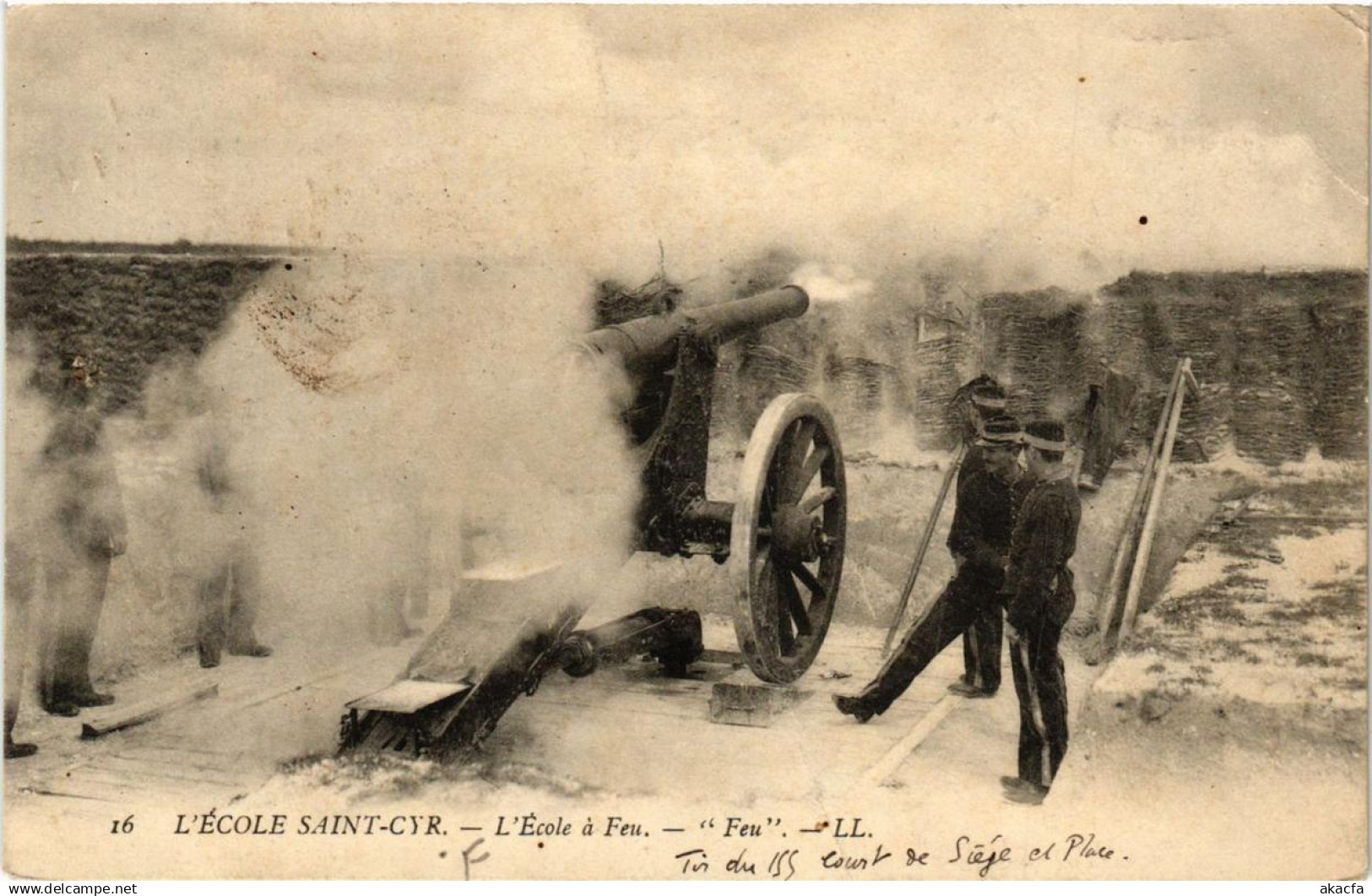 CPA L'Ecole St-CYR L'Ecole a Feu (617648)