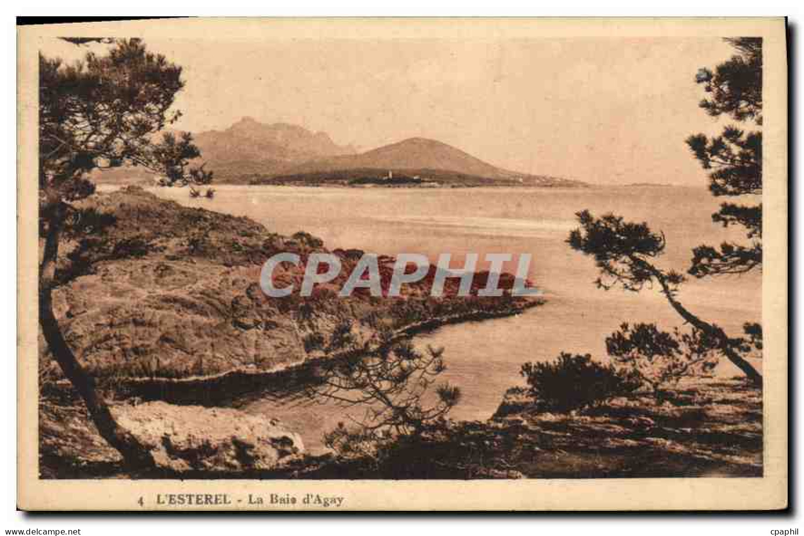 CPA l'Esterel La Bais d'Agay