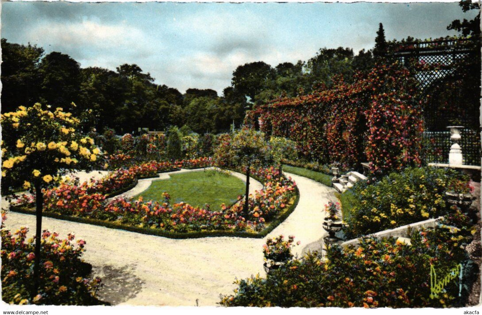 CPA L'Hay les Roses Roseraie (1348956)