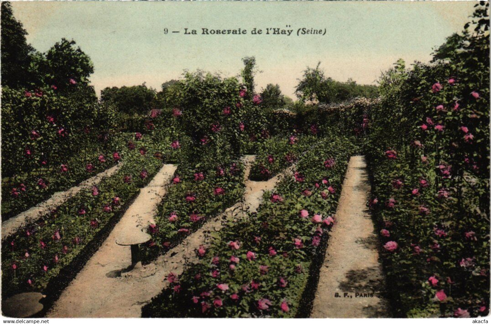 CPA L'Hay les Roses Roseraie (1348966)