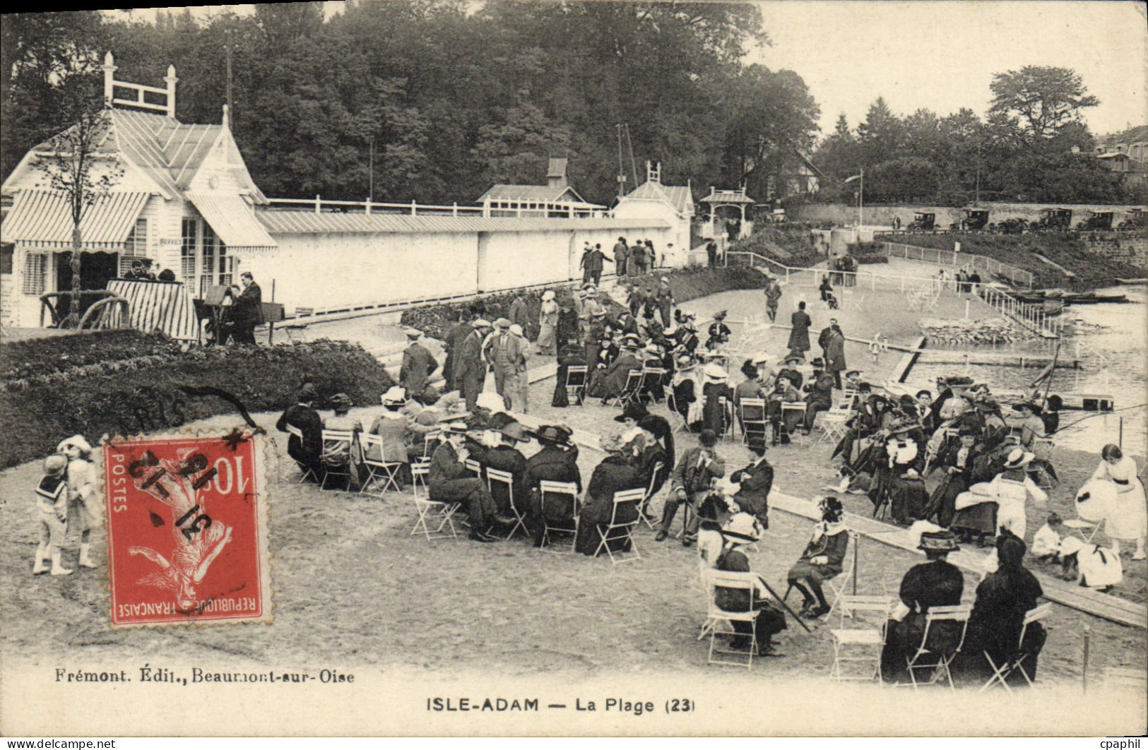 CPA L'Isle Adam La Plage