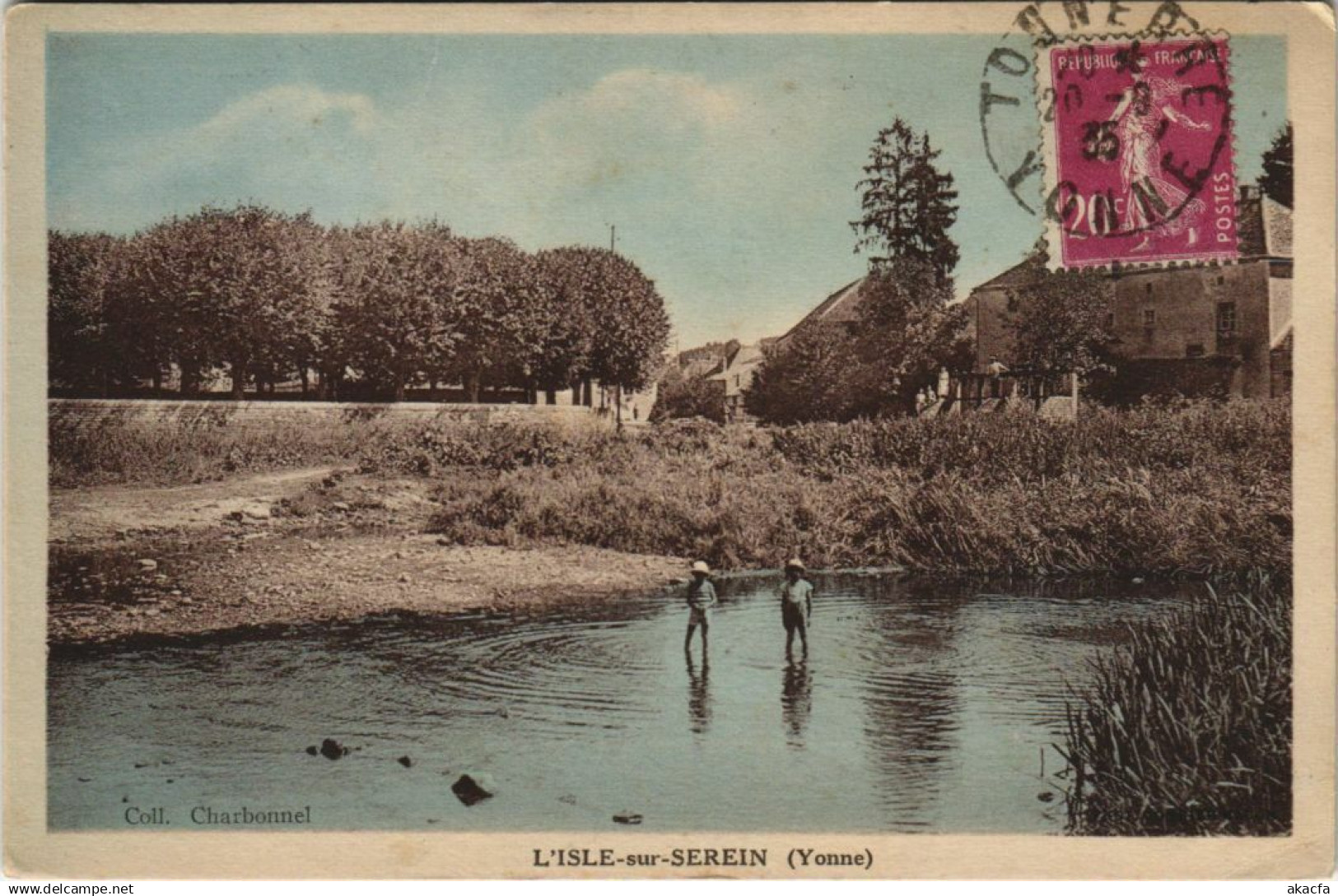 CPA L'ISLE-sur-SEREIN (146442)