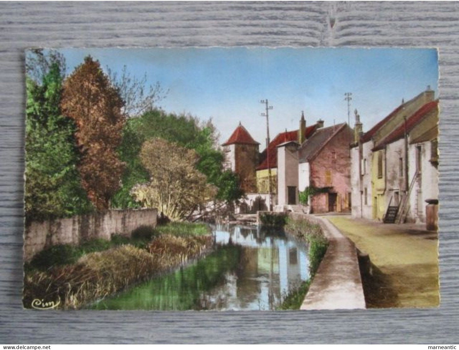 Cpa l'Isle sur Serein (89) le Biet