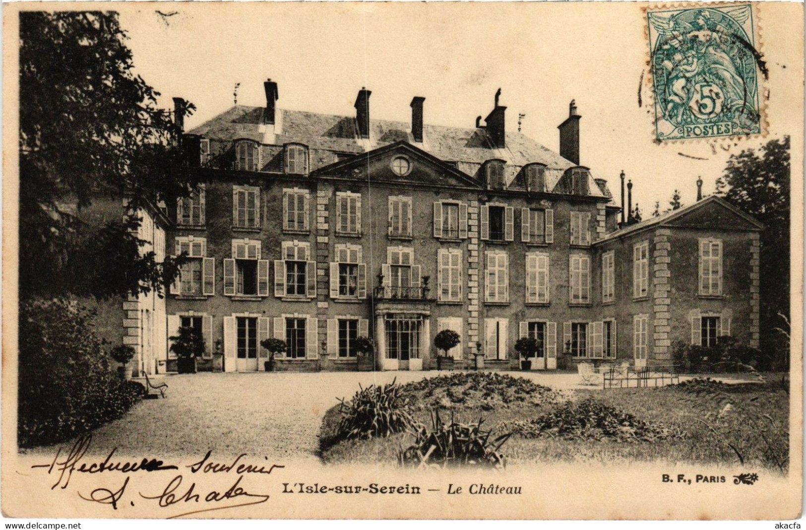 CPA L'Isle sur Serein le chateau (1478470)
