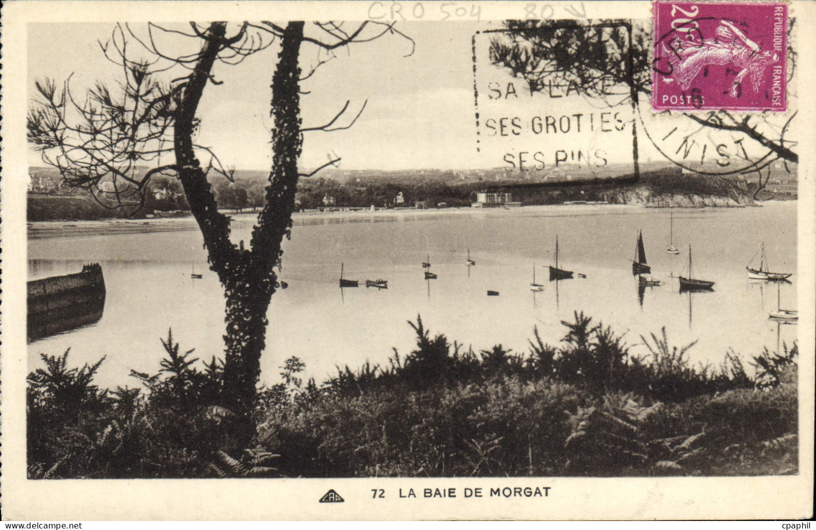 CPA La Baie de Morgat Daguin