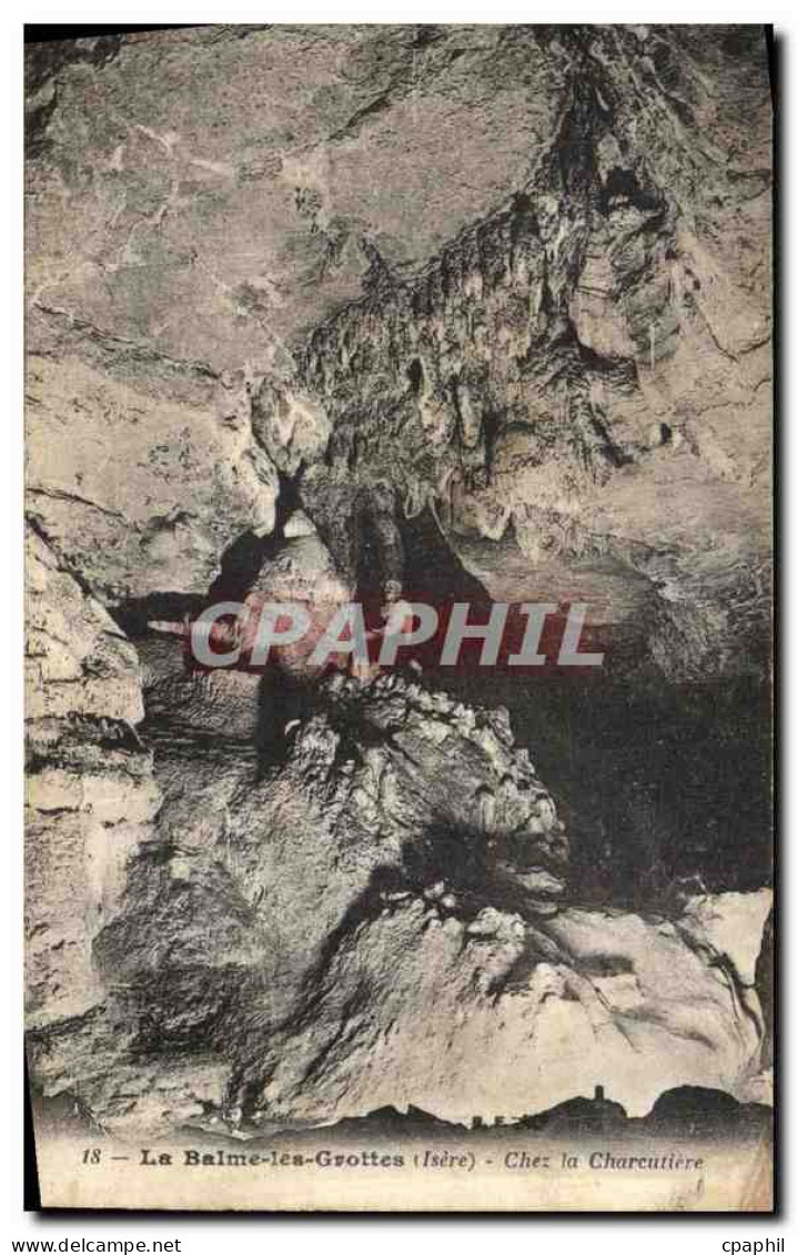 CPA La Balme les Grottes Chez la Charcutiere