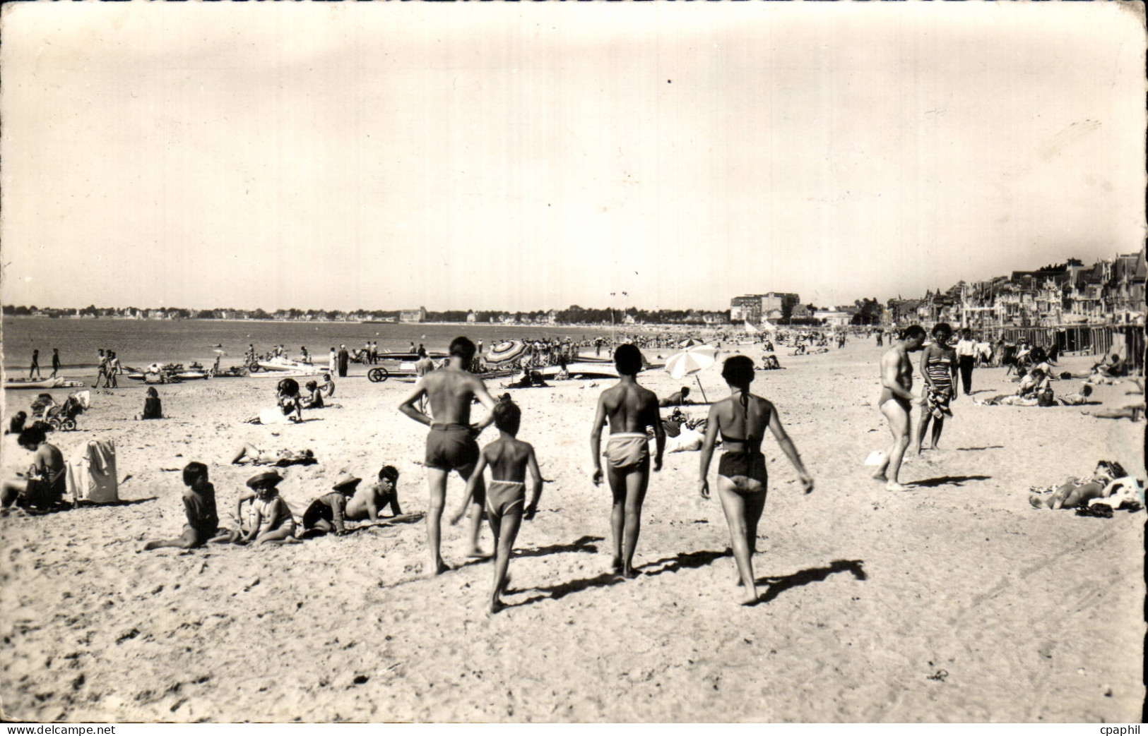 CPA La Baule La plage vers le Pouliguen