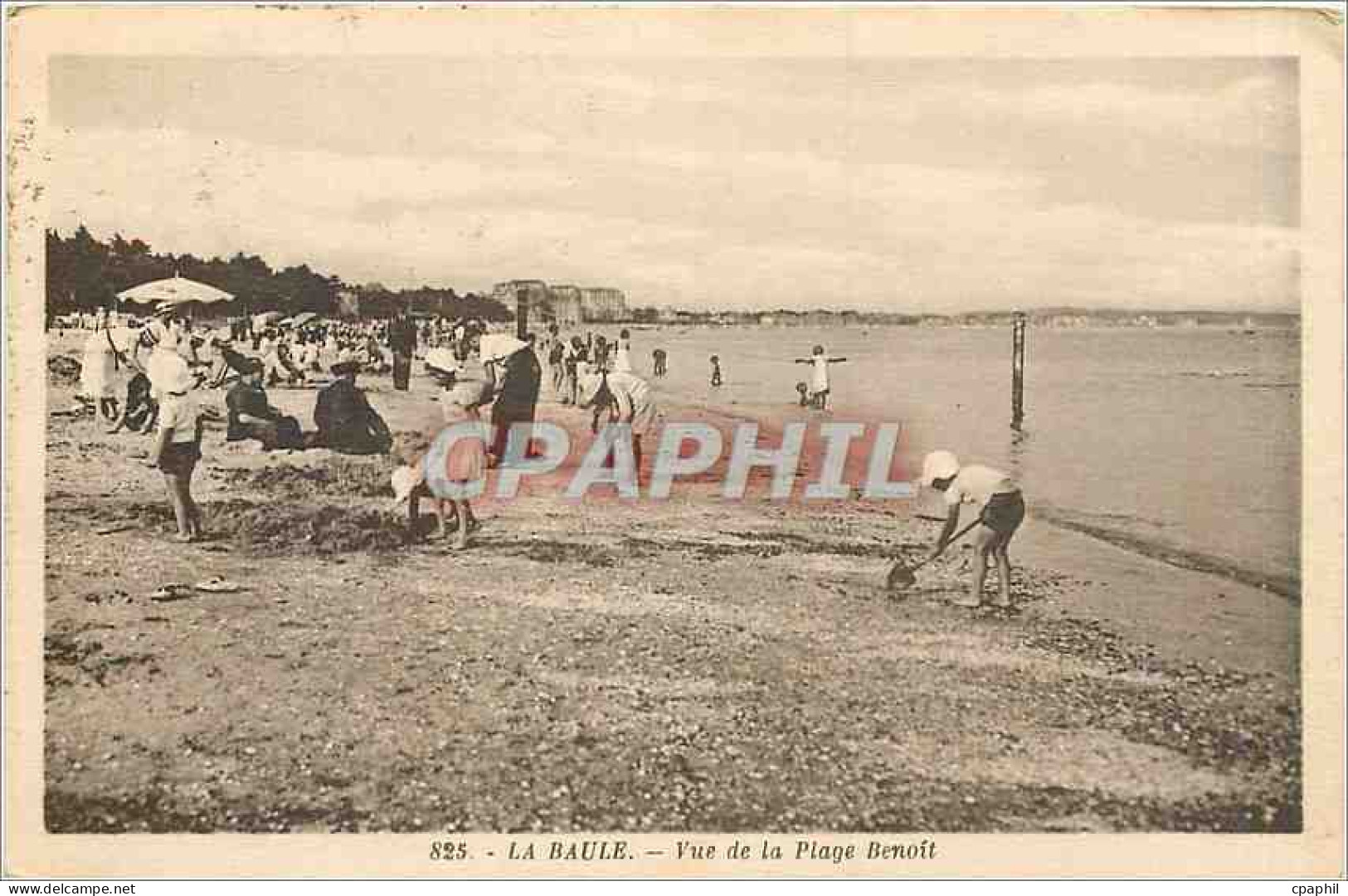 CPA La Baule vue de la plage Benoit