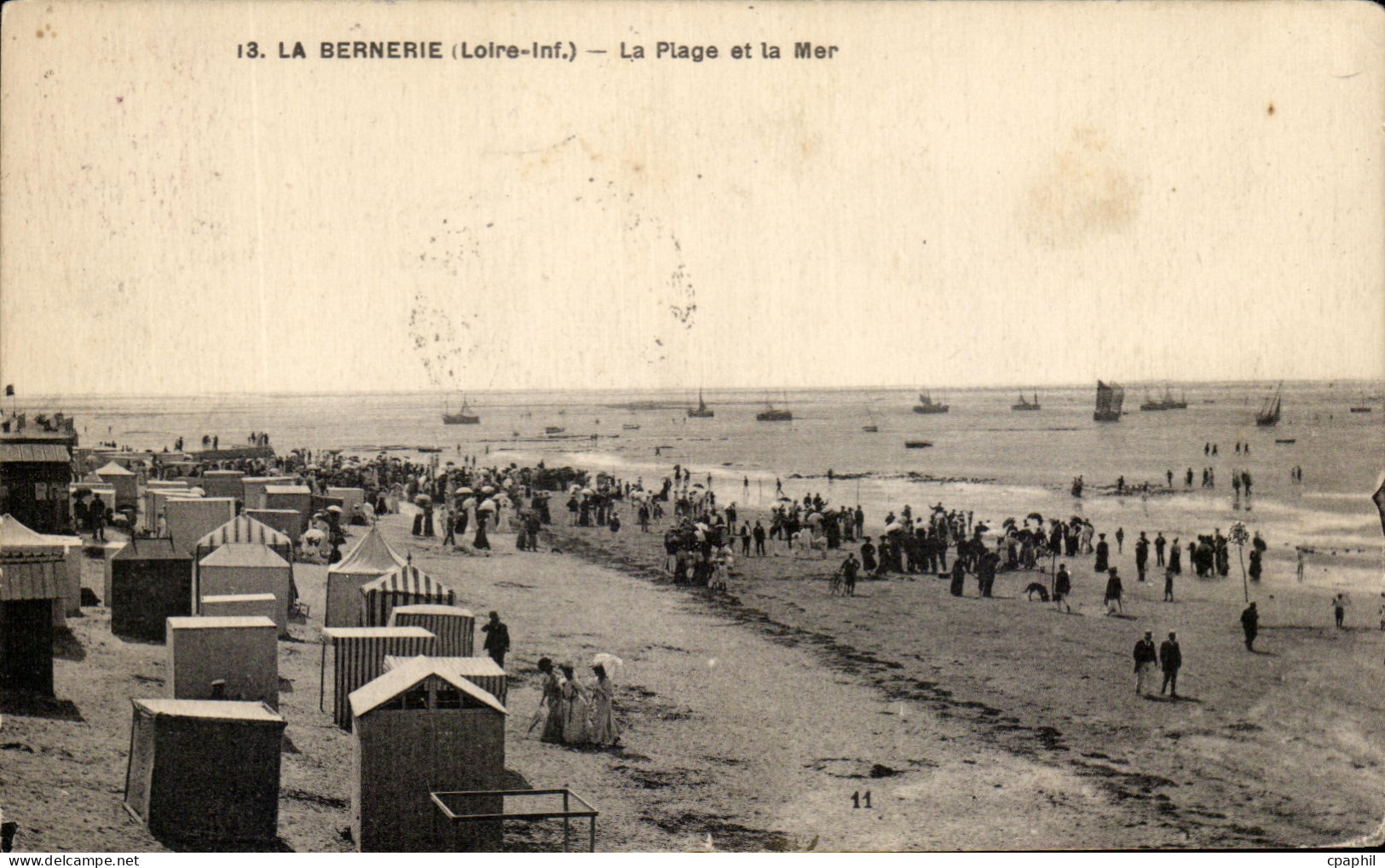 CPA La Bernerie La Plage et la Mer