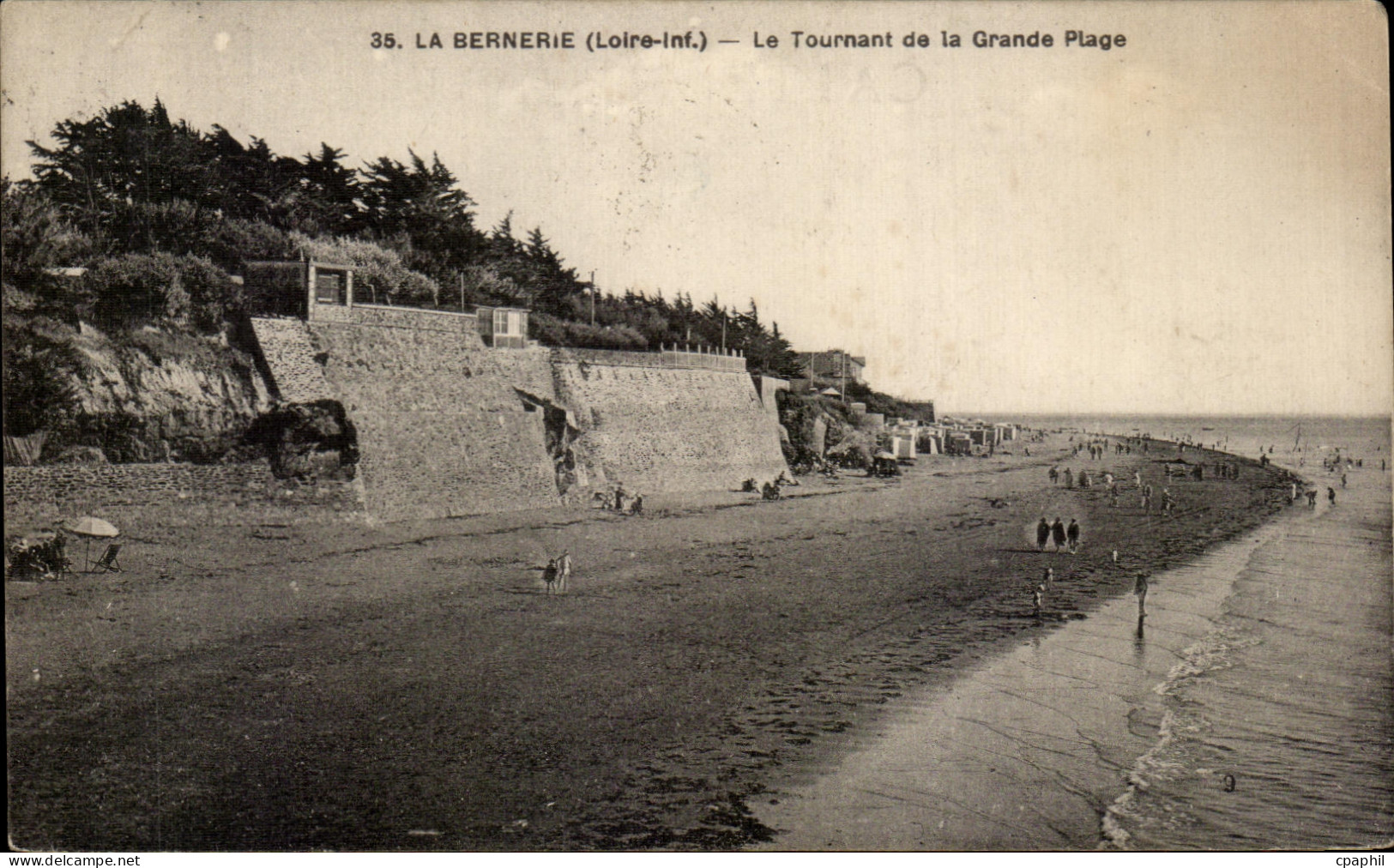 CPA La Bernerie Le Tournant de la Grande Plage