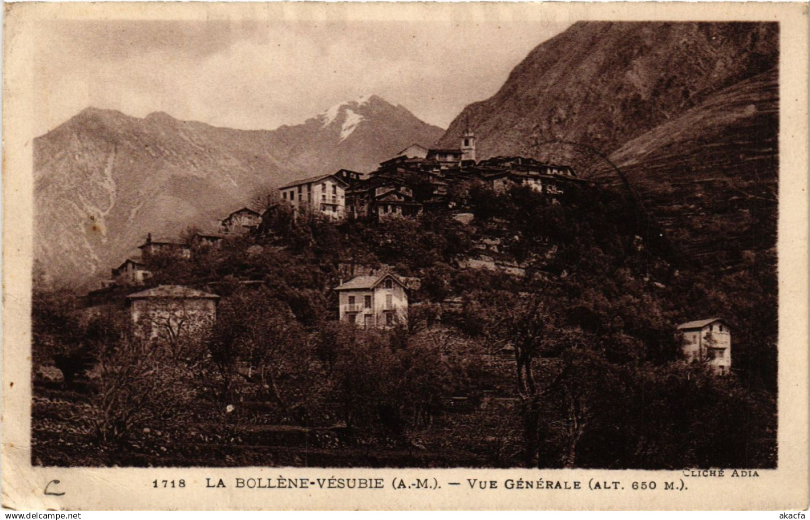 CPA La Bollene-VÉSUBIE - La Bolléne-Vésubie - Vue générale (639261)