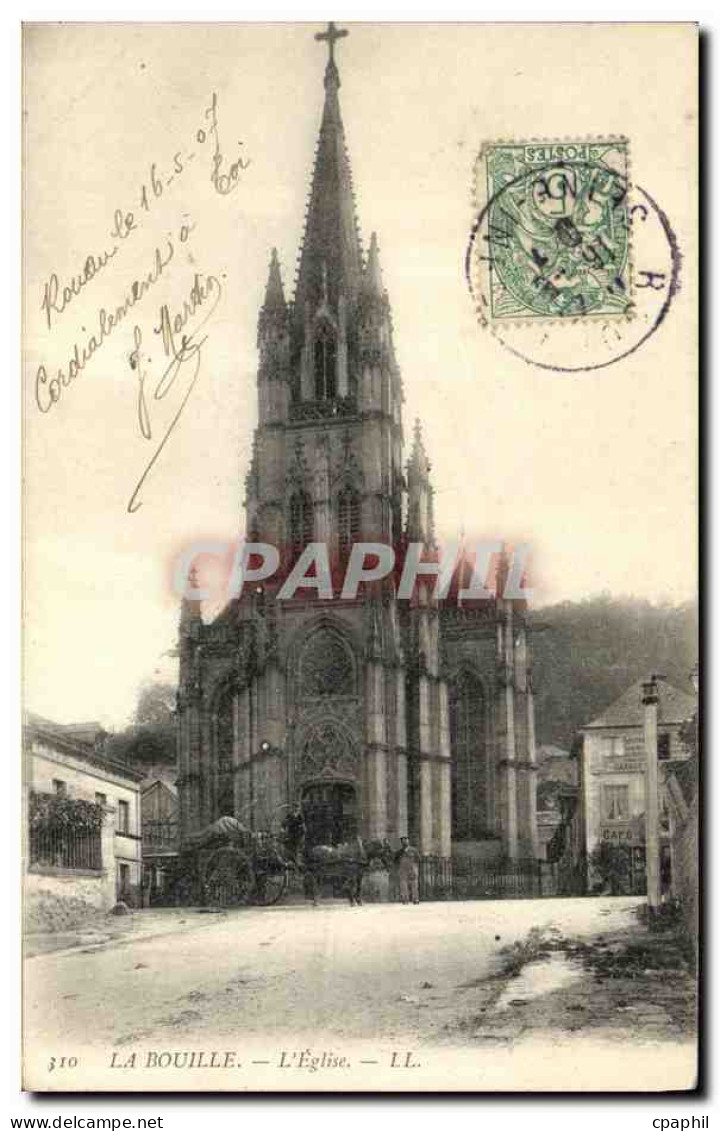 CPA La Bouille L Eglise