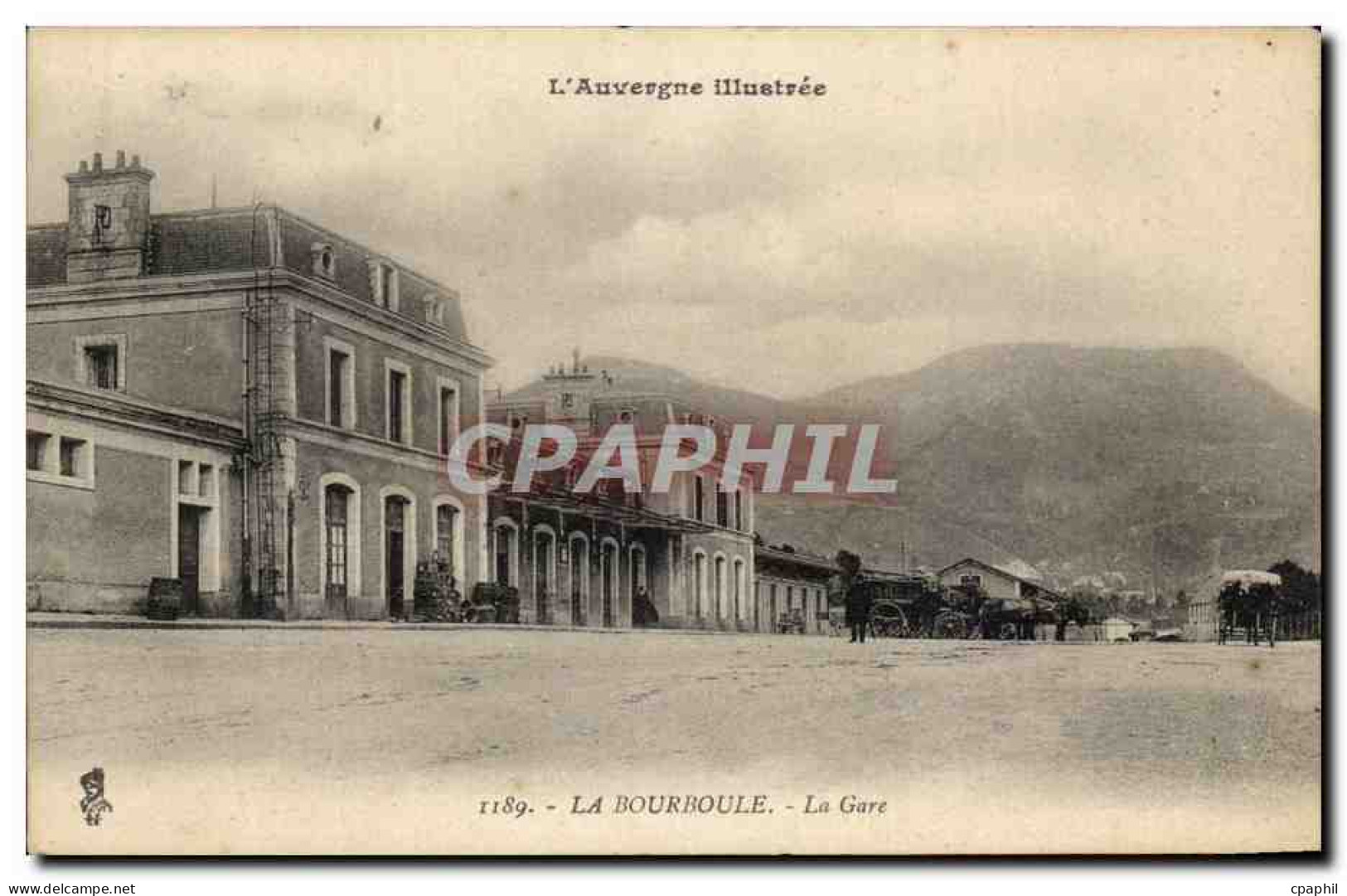 CPA La Bourboule la Gare