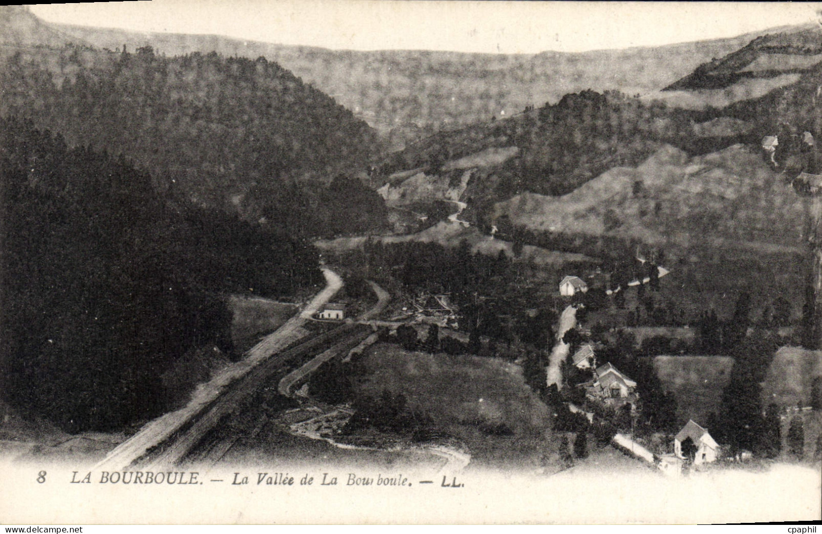 CPA La Bourboule La Vallee De La BourBoule
