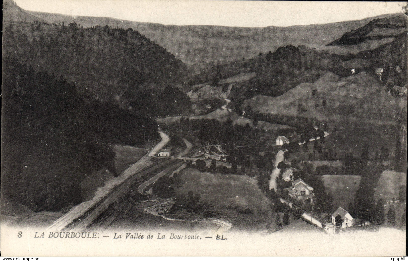 CPA La Bourboule La Vallee De La BourBoule