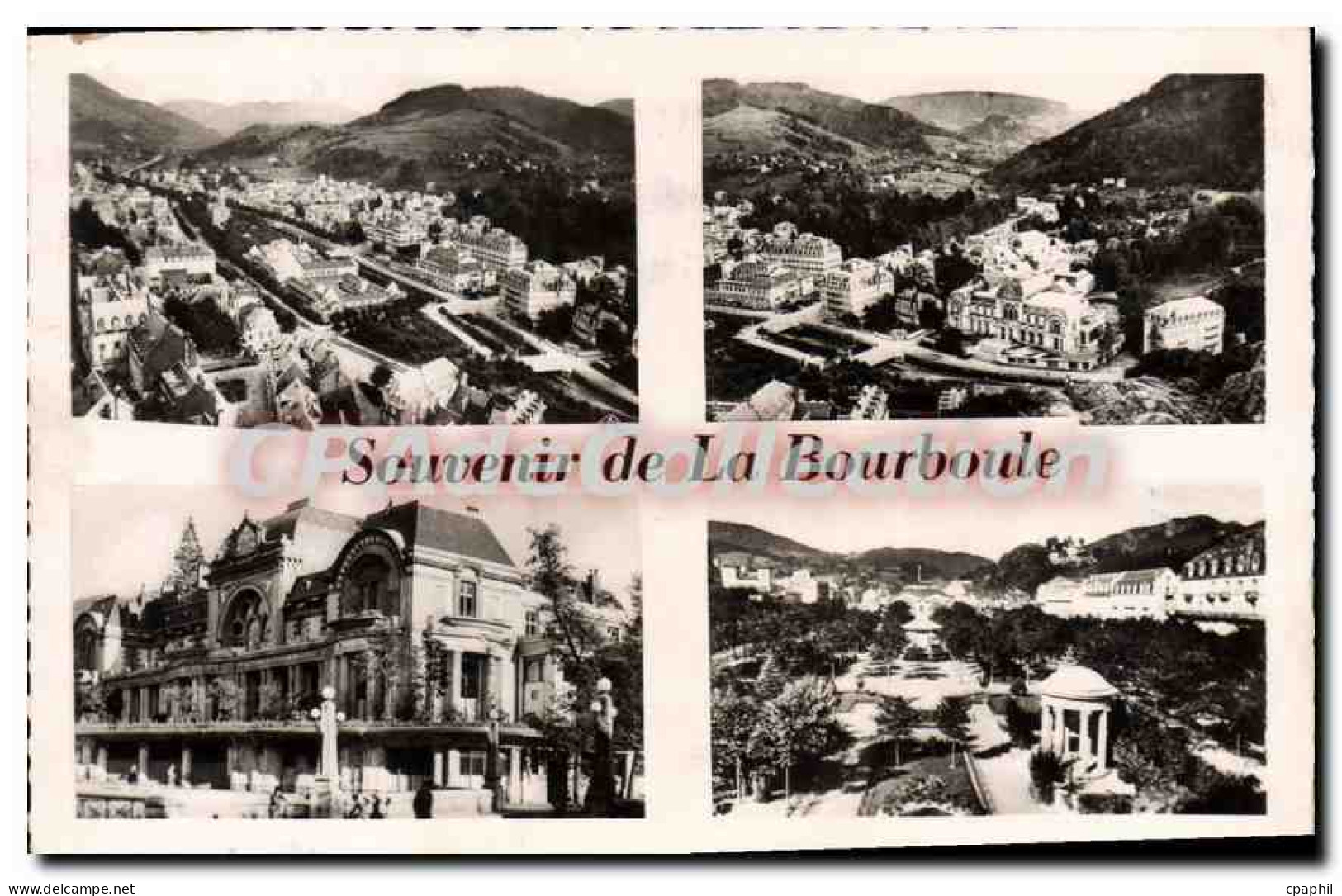 CPA La Bourboule souvenir