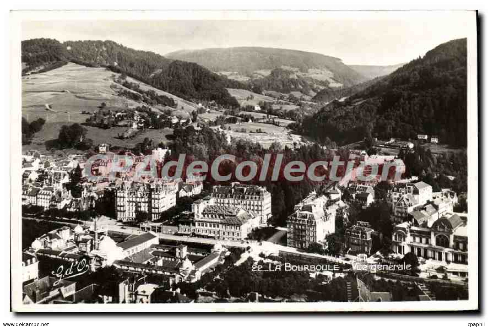 CPA La Bourboule Vue Generale