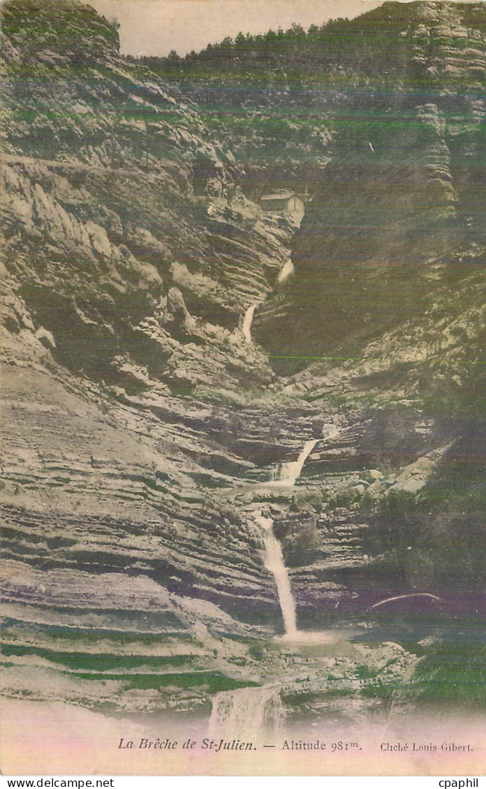 CPA La Breche de St Julien Chiche Louis Gilbert
