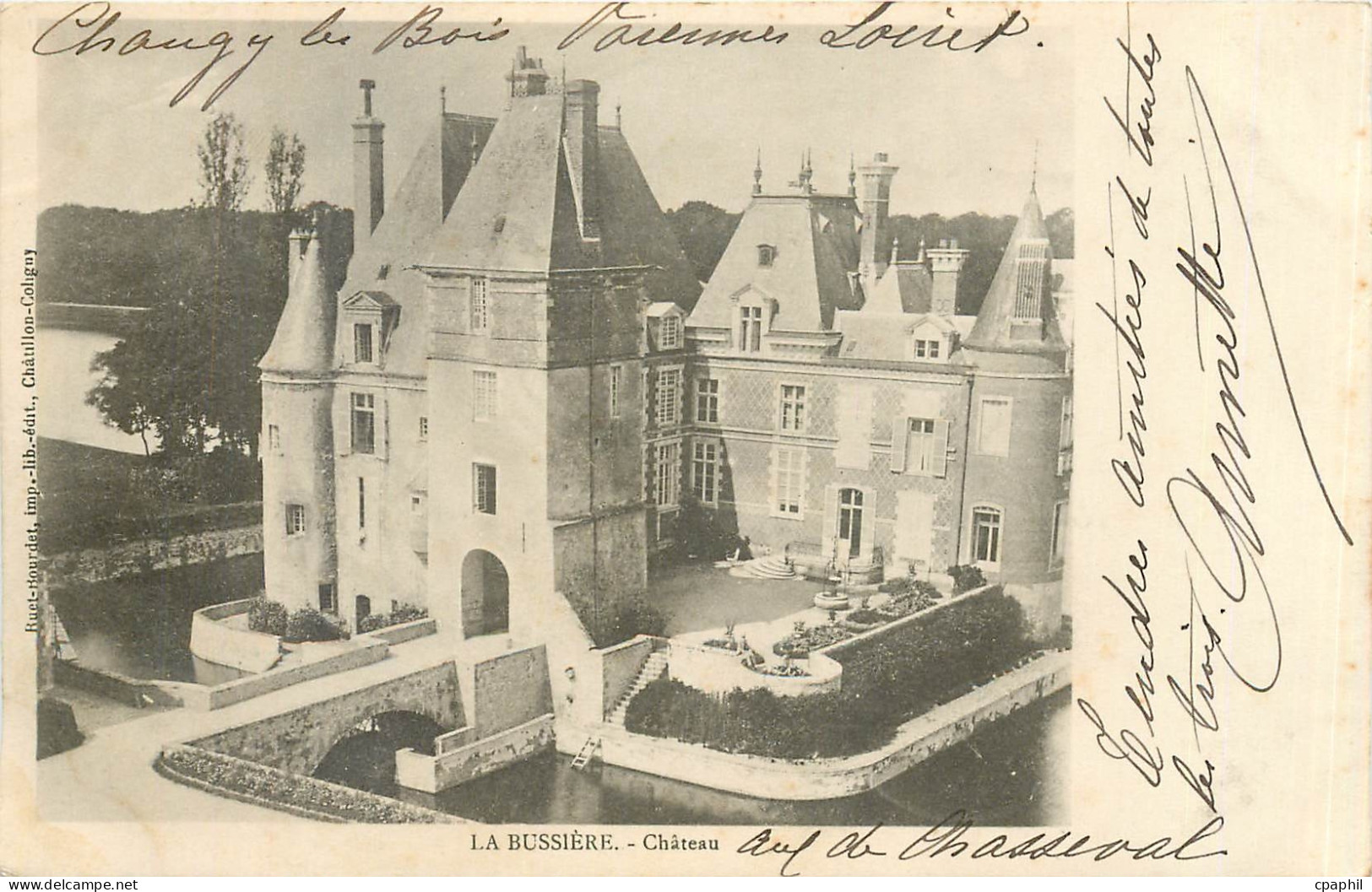 CPA La Bussiere Chateau
