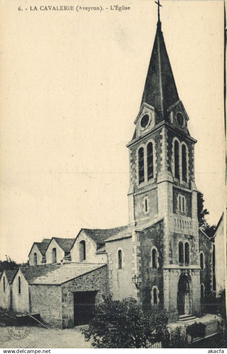 CPA LA CAVALERIE - L'Église (161029)